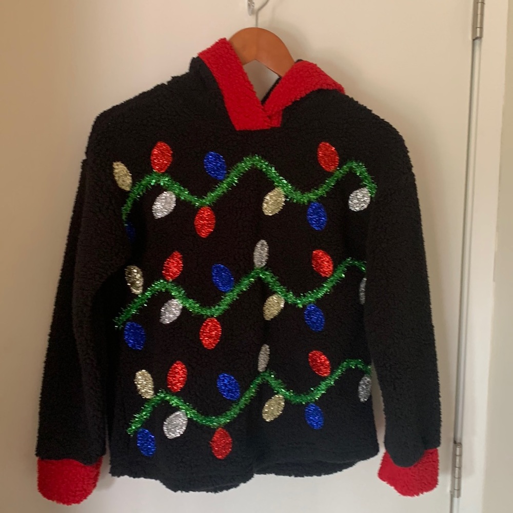 Christmas Hoodie, soft, cozy, and bright!